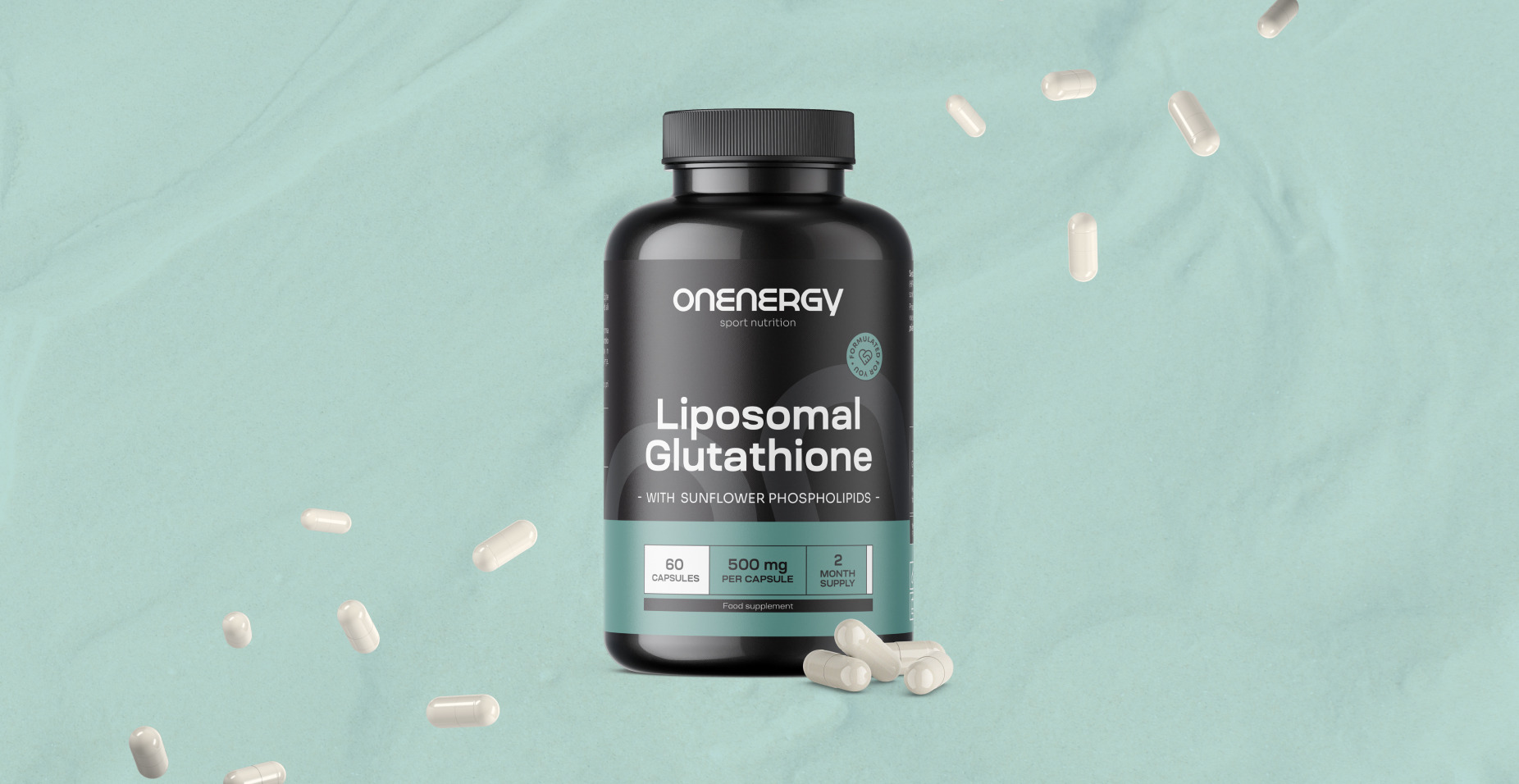 Glutationa lipossomal 500 mg