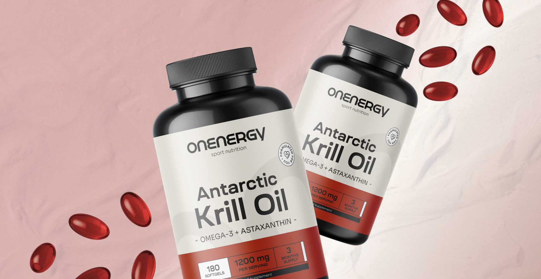 Óleo de krill 1200 mg