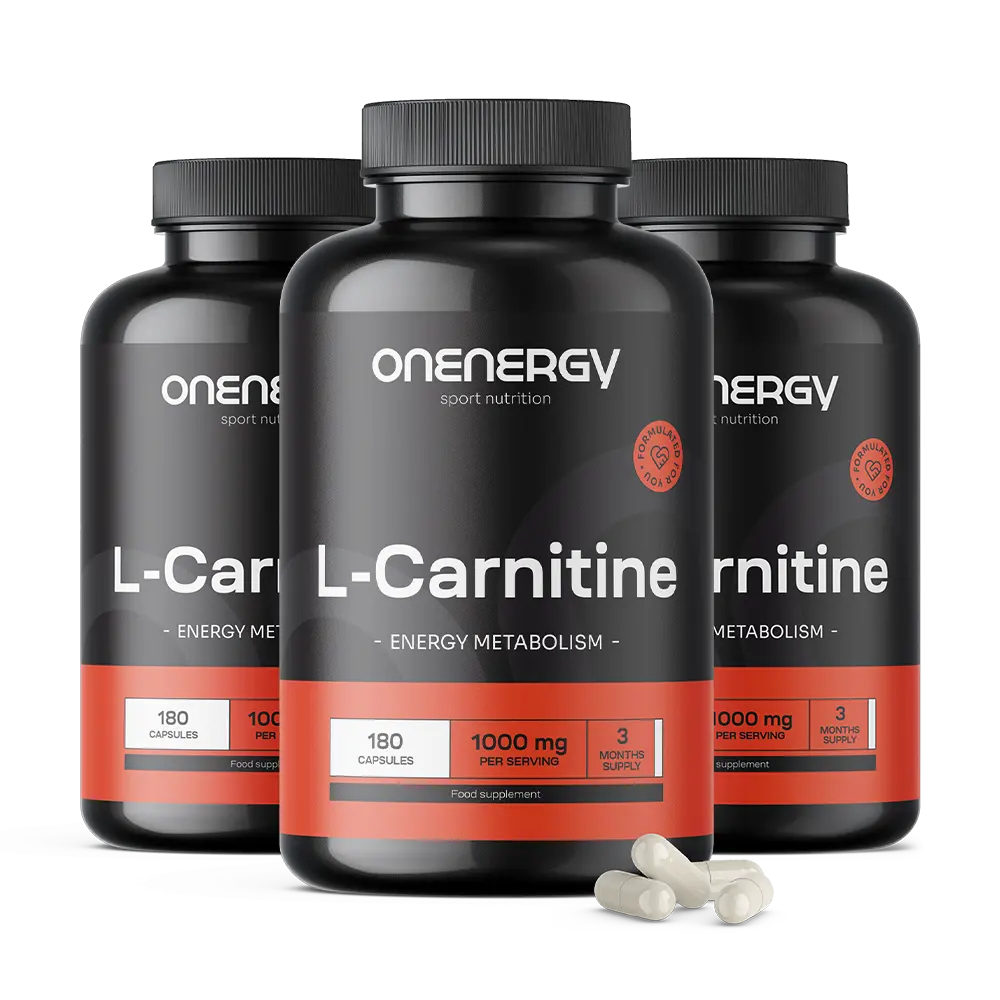 3x L-carnitina 1000 mg