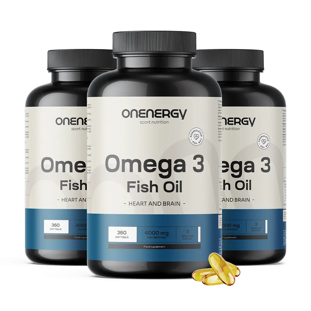 3x Ómega-3 1000 mg – de óleo de peixe