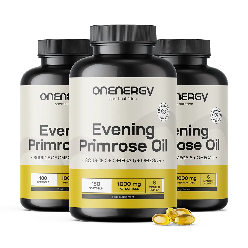 3x Óleo de onagra 1000 mg