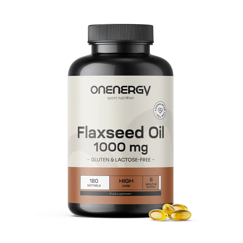 Óleo de semente de linho 1000 mg