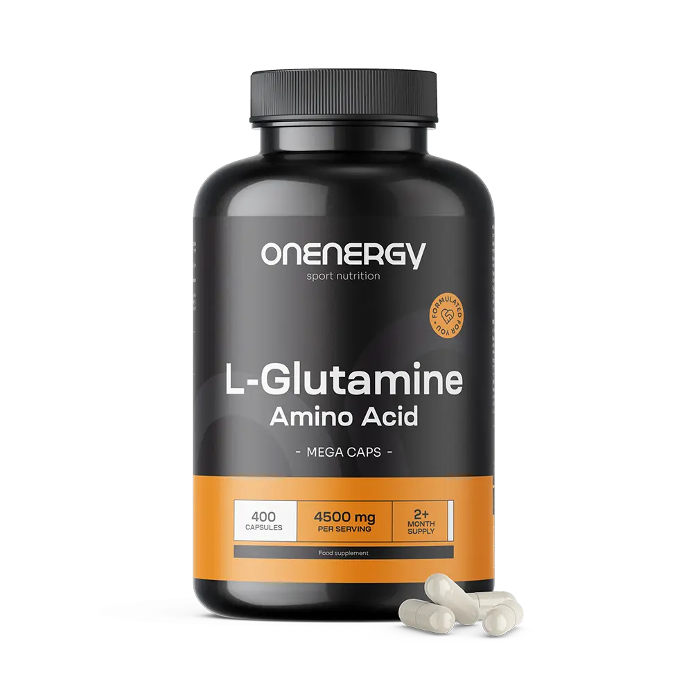 L-glutamina 4500 mg MEGA CAPS
