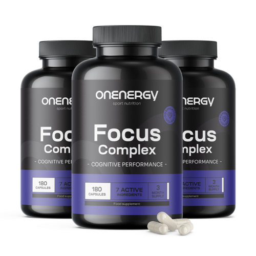 3x Complexo Focus, total de 540 cápsulas