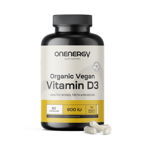BIO vitamina D3 vegan, 90 cápsulas