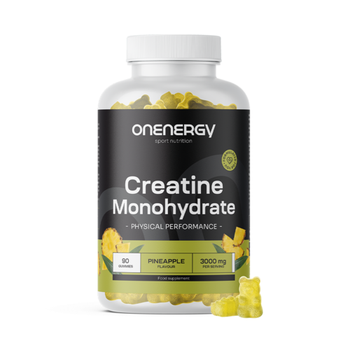 Monohidrato de creatina 3000 mg – ananás, 90 gomas
