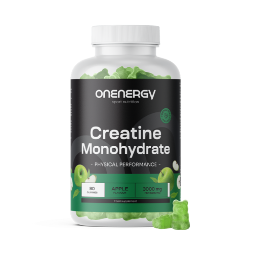 Monohidrato de creatina 3000 mg – maçã, 90 gomas