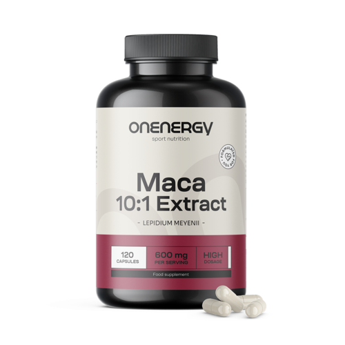 Maca – extrato 10:1, 120 cápsulas