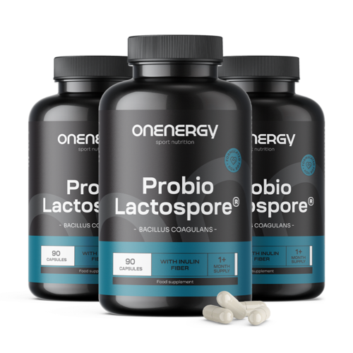 3x Probio Lactospore® – culturas microbianas, total de 270 cápsulas