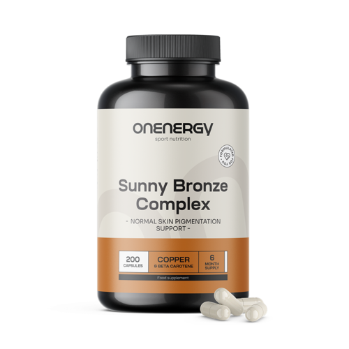 Sunny Bronze Complex – suporte ao bronzeado, 200 cápsulas
