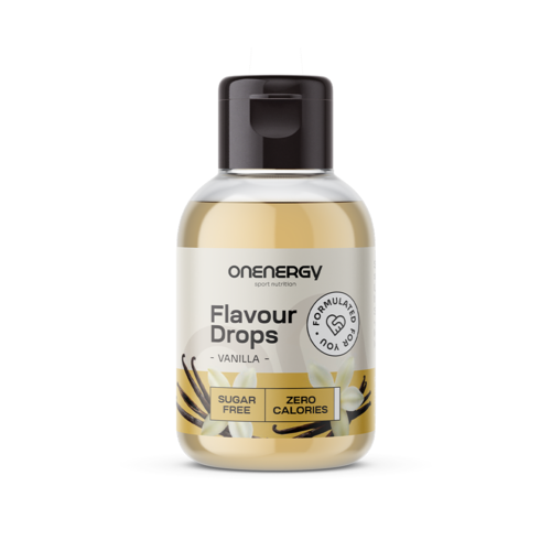 Flavour Drops gotas com adoçante – baunilha, 50 ml