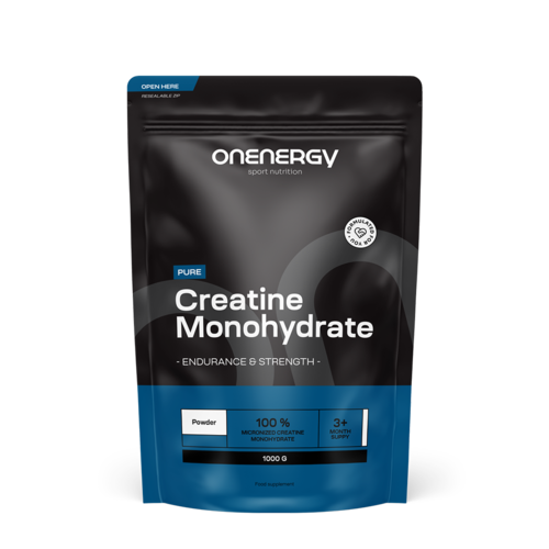 Pure creatina monohidratada em pó, 1000 g 