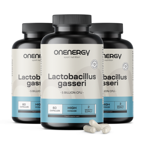 3x Lactobacillus gasseri, total de 180 cápsulas